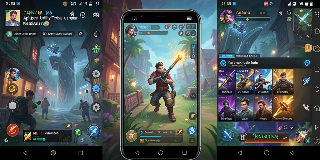 Screenshot dari antarmuka penggunaan CANVA168 yang menarik.