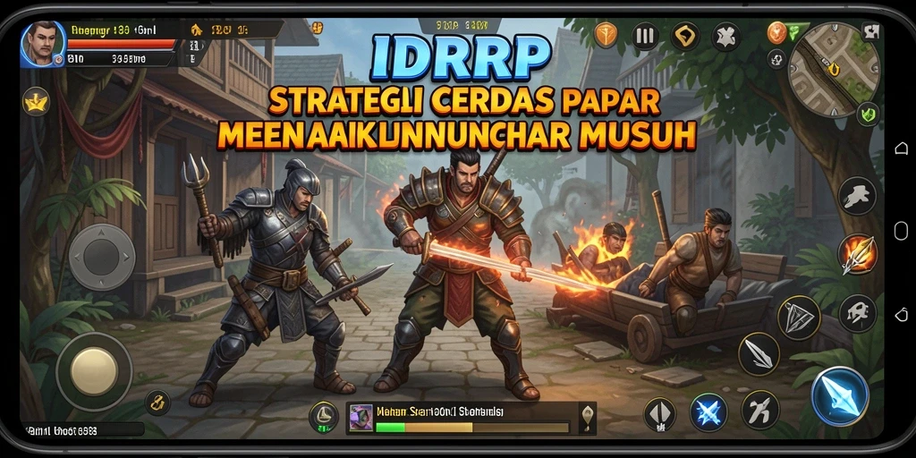 Screenshot IDRRP memperlihatkan strategi cerdas dalam aksi.