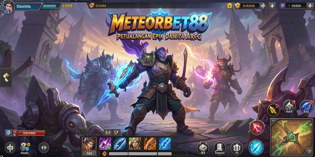 Gameplay seru dan mendebarkan di METEORBET88.