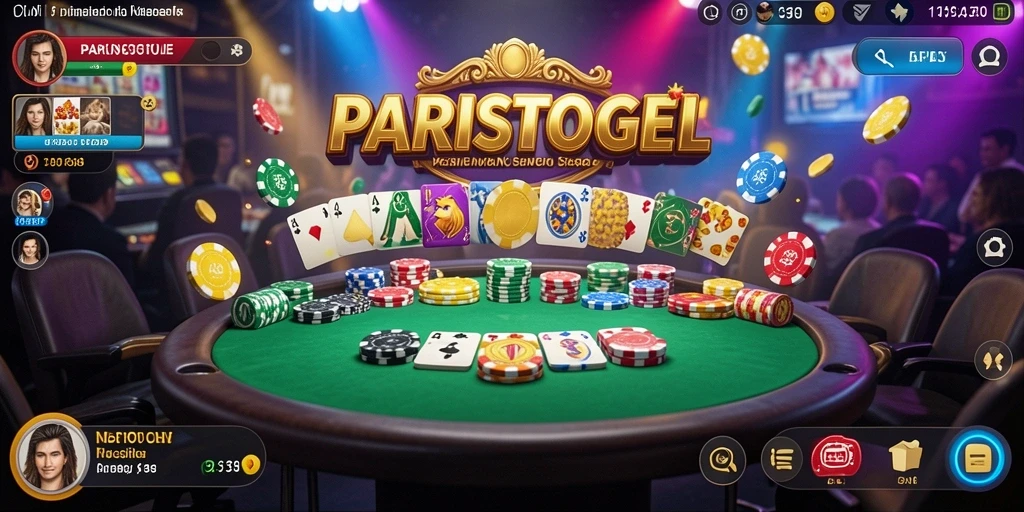 Tampilan gameplay seru dari PARISTOGEL, aplikasi Kasino menarik.