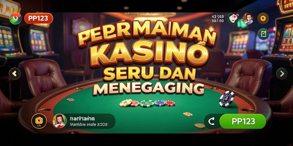 Screenshot PP123 menampilkan gameplay Kasino yang seru dan menegangkan.