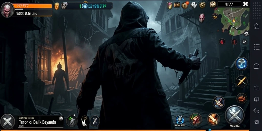 Gameplay menegangkan di PT777 dengan suasana Horror yang mencekam.