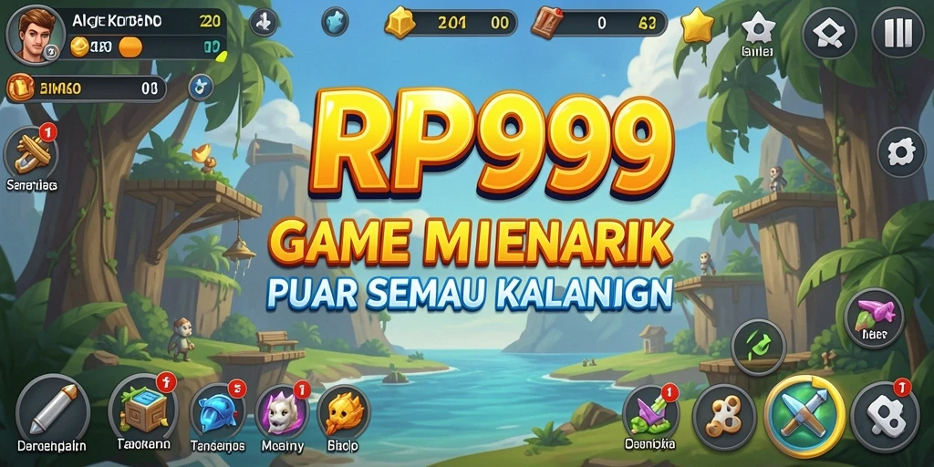 Tampilan gameplay RP99 dengan karakter yang aktif dan menunggu reward.