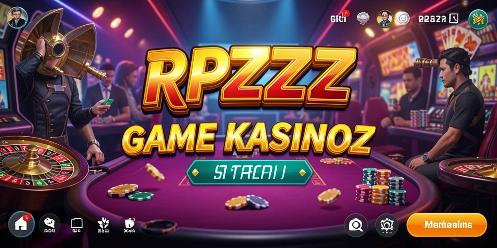 Tampilan gameplay seru dan menarik di RPZZZ.