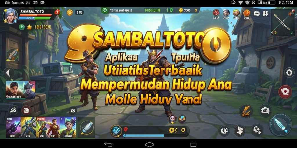 Tampilan antarmuka SAMBALTOTO yang ramah pengguna dan intuitif.