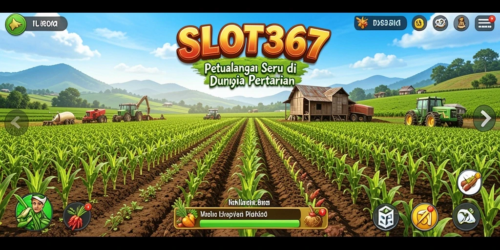 Tampilan gameplay SLOT367 yang menakjubkan saat bertani.